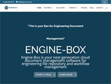 Tablet Screenshot of engine-box.com